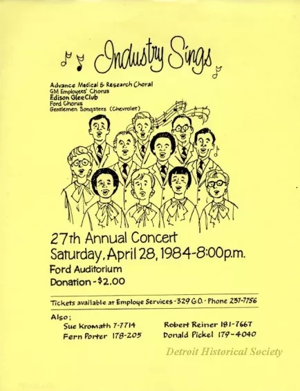 Flyer - Industry Sings