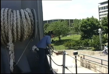 U-Matic - International Freedom Festival 6/30/89 and Navy Ship on Riverfront