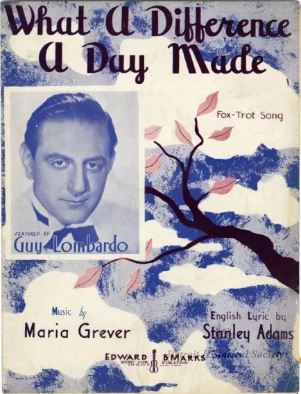 Music, Sheet - What A Difference A Day Made