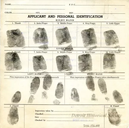 Card, Identification - Detroit Terminal Railroad Company 
Employee Identification Card