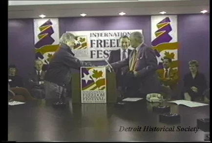 U-Matic - Freedom Festival Press Conference Mayor Office, 4-9-90