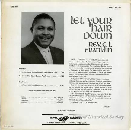 Album, Record - Let Your Hair Down
