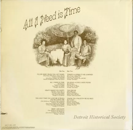 Album, Record - All I Need Is Time