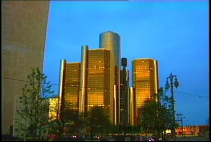 U-Matic - Tape 4
Media Day Footage
Night & Day Shots of Ren Cen & People Mover
Logged
4-28-90