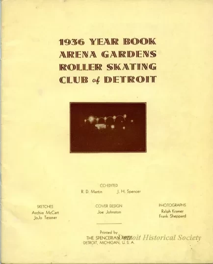 Yearbook - 1936 Year Book, 
Arena Gardens Skating Club of Detroit