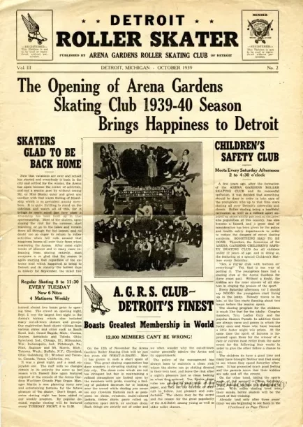 Newsletter - Detroit Roller Skater