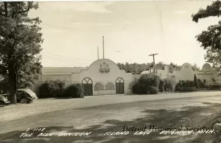 Postcard - The Blue Lantern