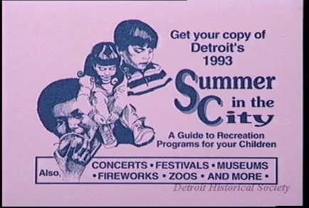 U-Matic - PSAs
Summer In the City '93'
River Front Festival '93'
061093
Master