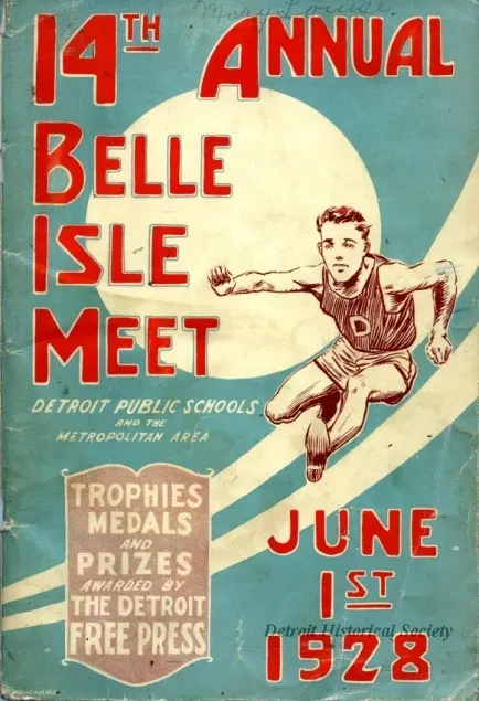 Program - 14th Annual Belle Isle Meet
