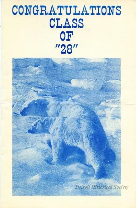 Program - Congratulations Class of "28"