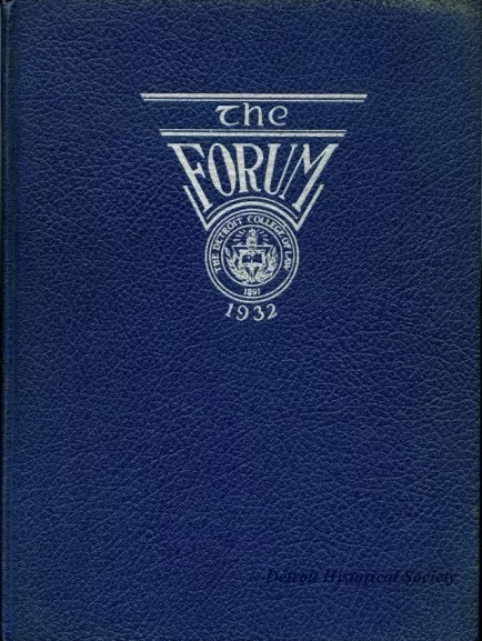 Yearbook - The Forum, 1932