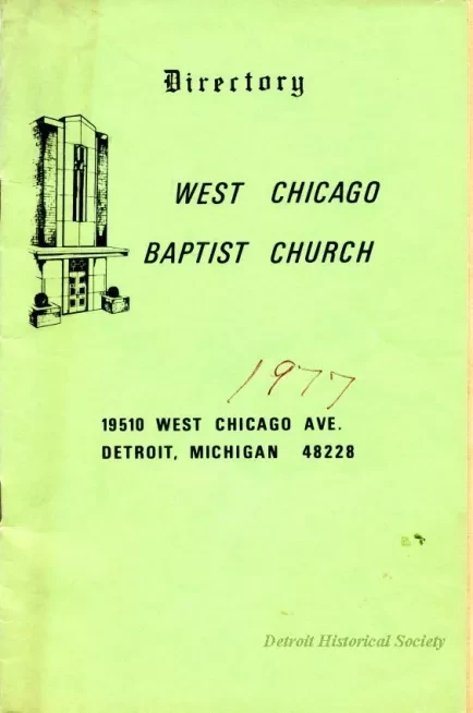 Directory - Directory, West Chicago Baptist Church