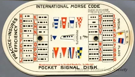 Card, Instruction - The Pocket Signal Disk