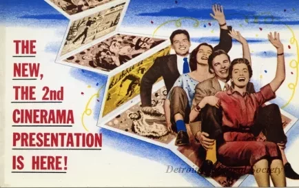 Postcard - The New, The 2nd Cinerama Presentation Is Here!