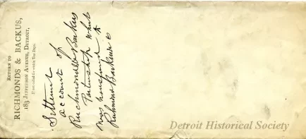 Envelope - Richmond & Backus