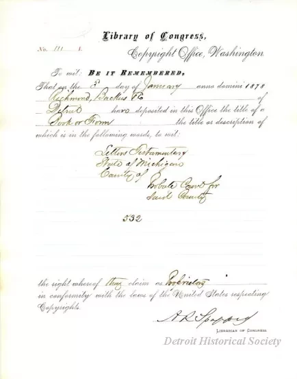 Registration - Library of Congress