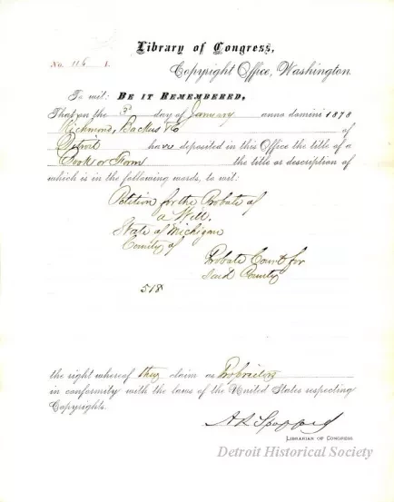 Registration - Library of Congress