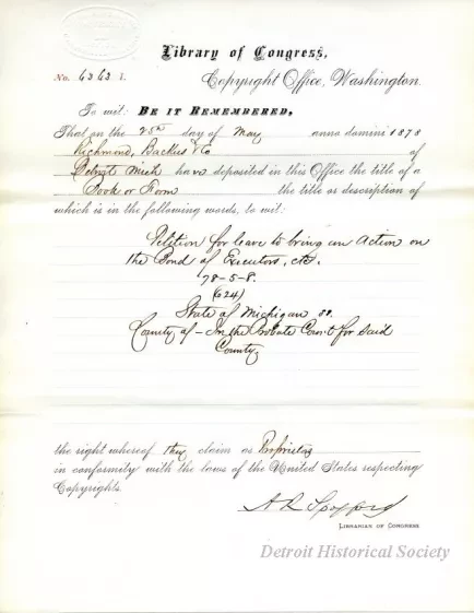 Registration - Library of Congress