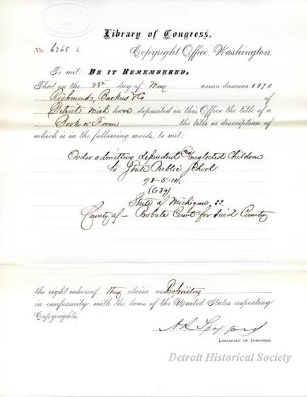 Registration - Library of Congress