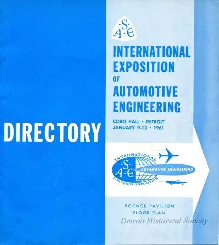Directory - SAE International Exposition of Automotive Engineering