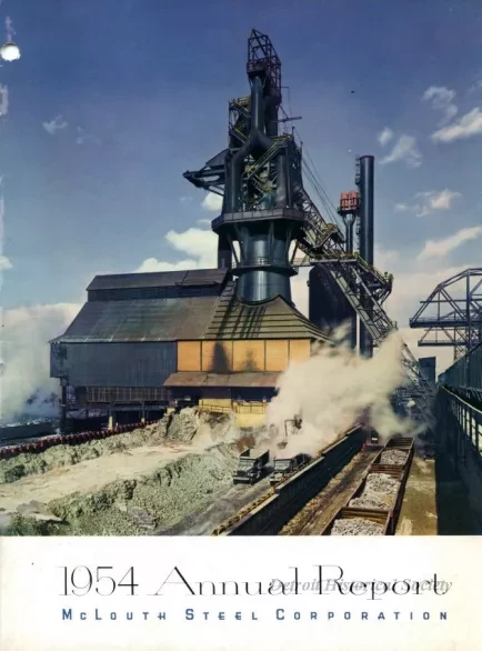 Report, Annual - 1954 Annual Report McLouth Steel Corporation