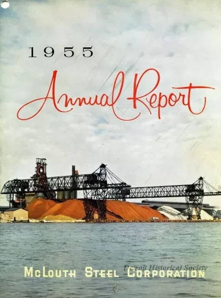 Report, Annual - 1955 Annual Report McLouth Steel Corporation