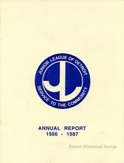 Report, Annual - Annual Report, 1986-1987