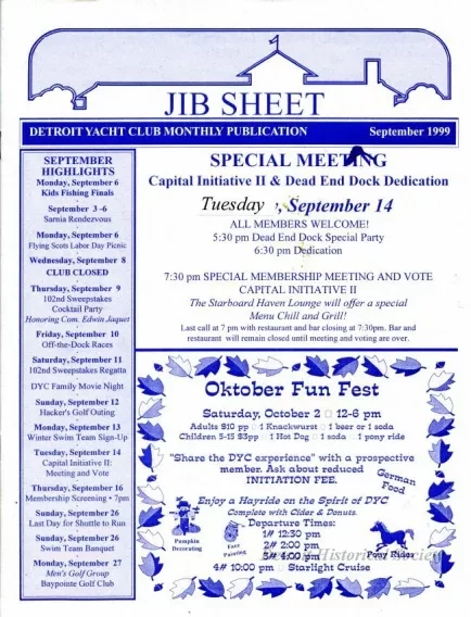 Newsletter - Jib Sheet