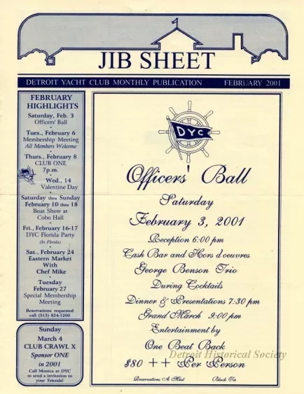 Newsletter - Jib Sheet