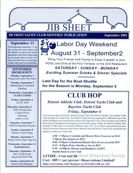 Newsletter - Jib Sheet