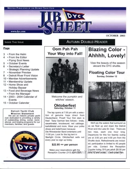 Newsletter - Jib Sheet