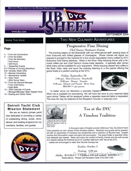 Newsletter - Jib Sheet