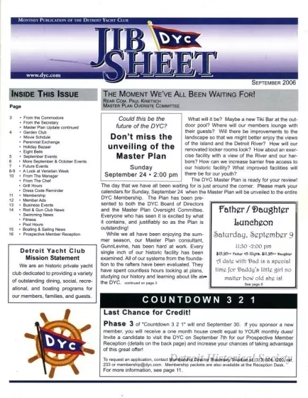 Newsletter - Jib Sheet