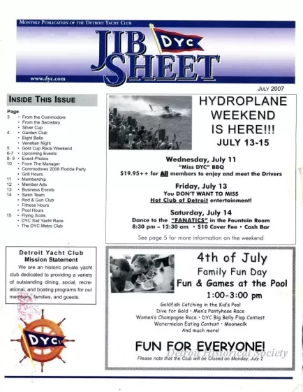 Newsletter - Jib Sheet