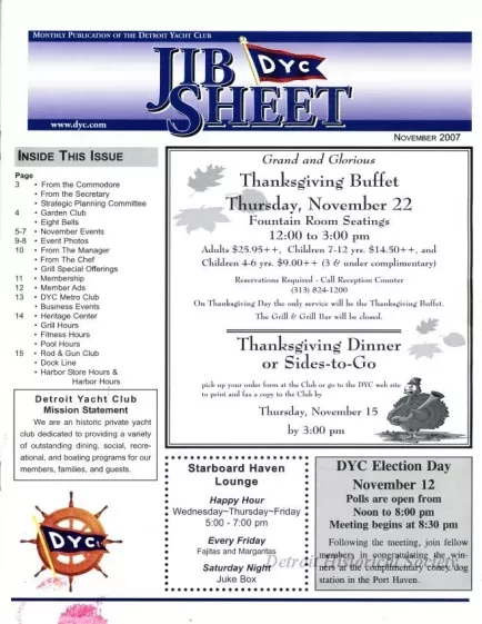 Newsletter - Jib Sheet