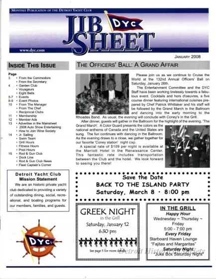 Newsletter - Jib Sheet