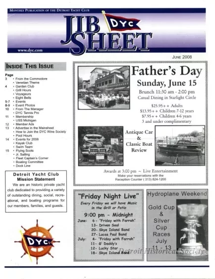 Newsletter - Jib Sheet