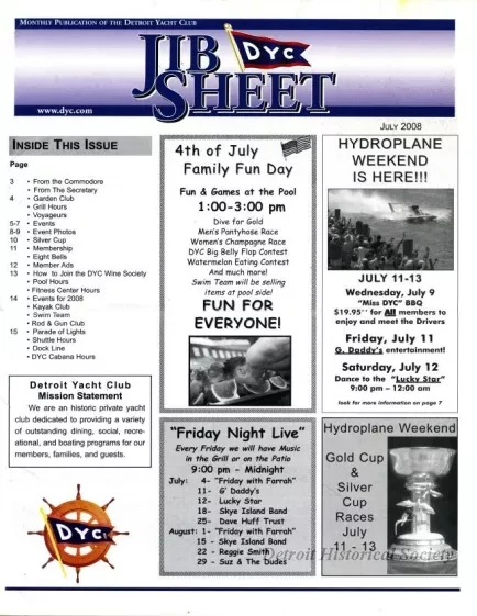 Newsletter - Jib Sheet