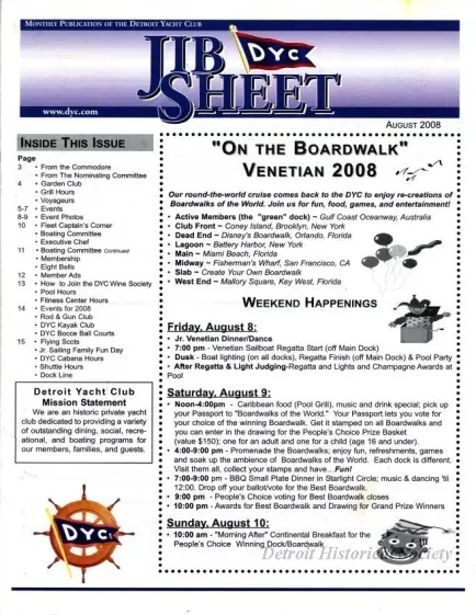 Newsletter - Jib Sheet