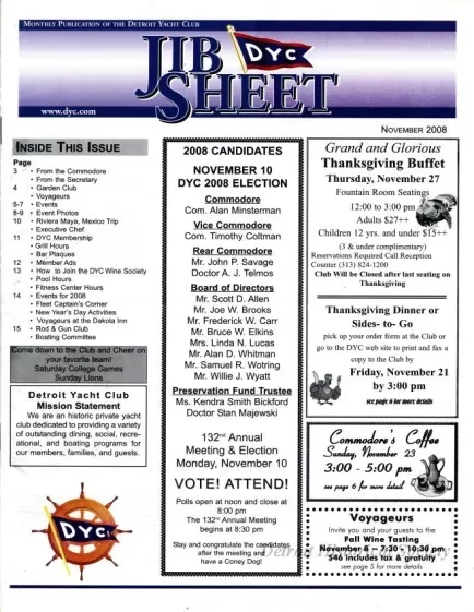 Newsletter - Jib Sheet