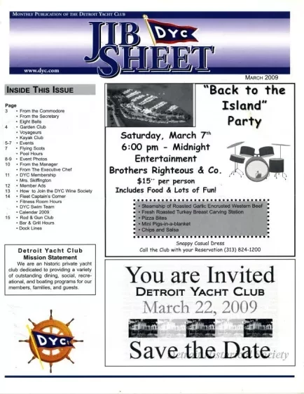Newsletter - Jib Sheet