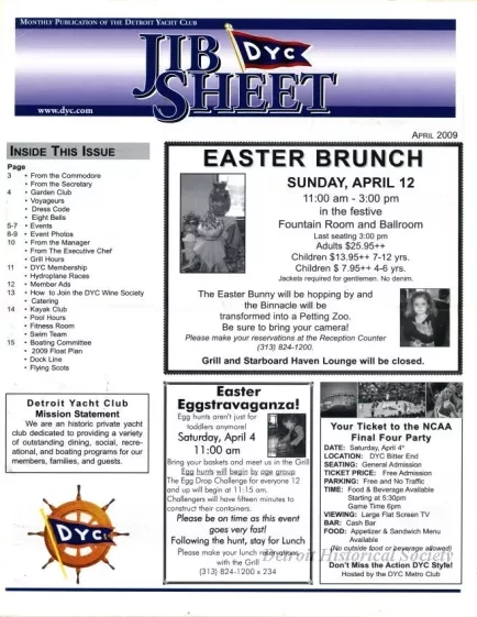 Newsletter - Jib Sheet