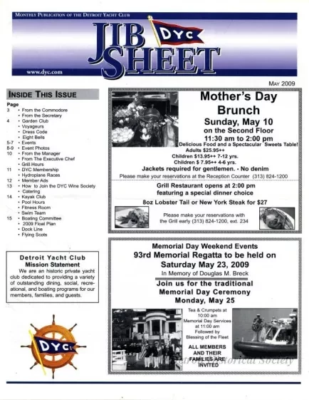 Newsletter - Jib Sheet