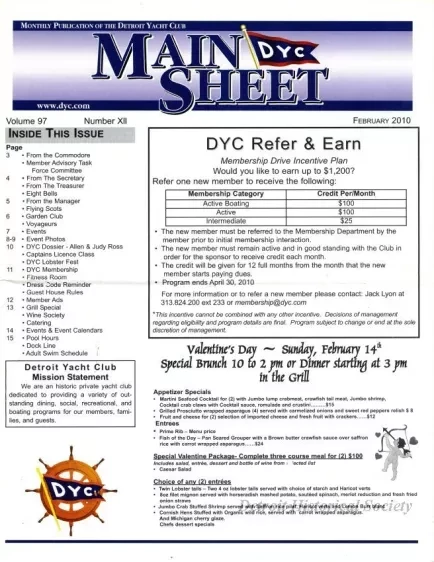 Newsletter - Jib Sheet