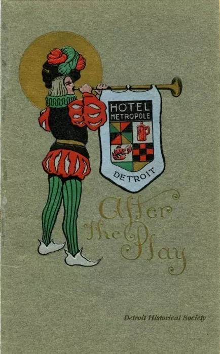 Menu - Hotel Metropole