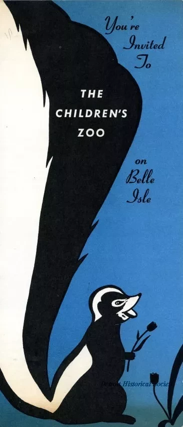 Brochure - You're Invited to the Children's Zoo on Belle Isle