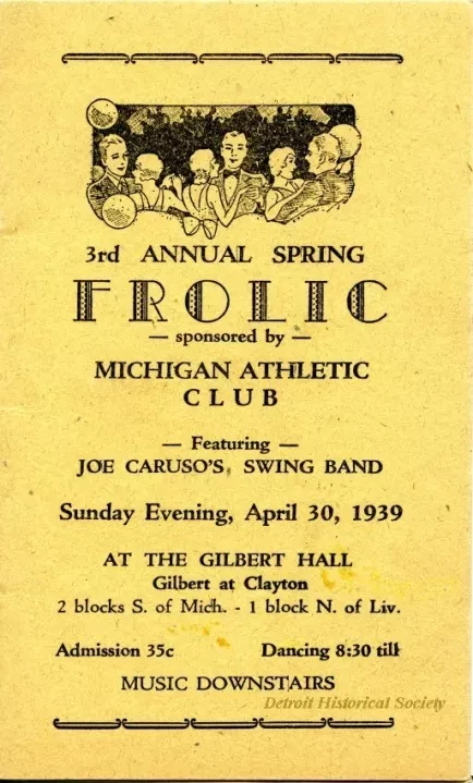 Booklet - 3rd Annual Spring Frolic