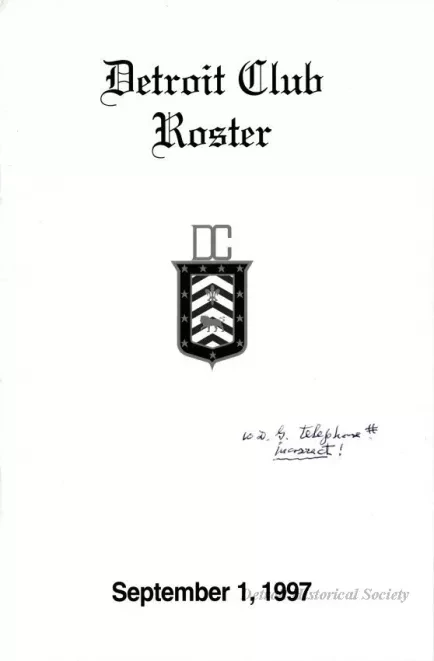 Roster - Detroit Club Roster