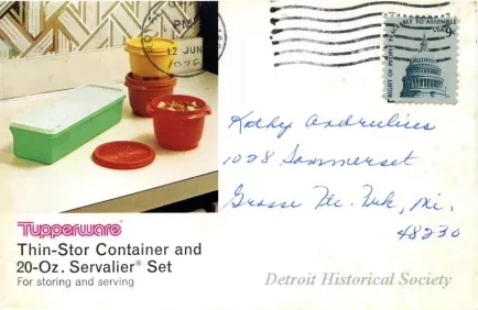 Postcard - Tupperware
