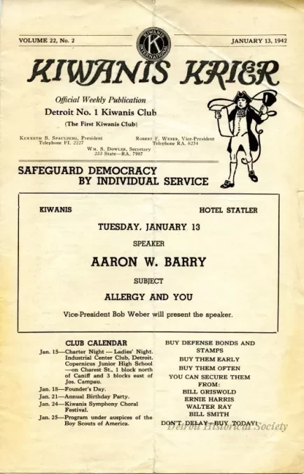 Newsletter - Kiwanis Krier